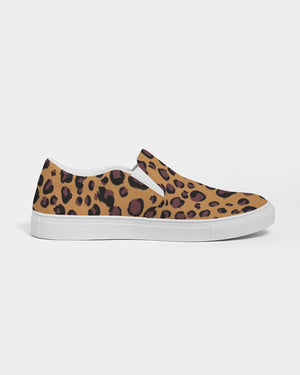 Cheetah Men's Slip-On Canvas Shoe