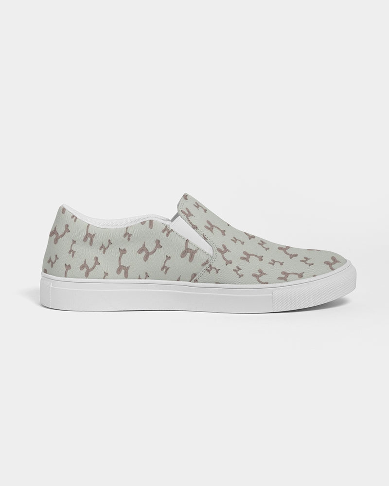 Balloon Giraffes Women's Slip-On Canvas Shoe