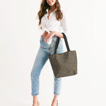 Dragon Skin Canvas Zip Tote