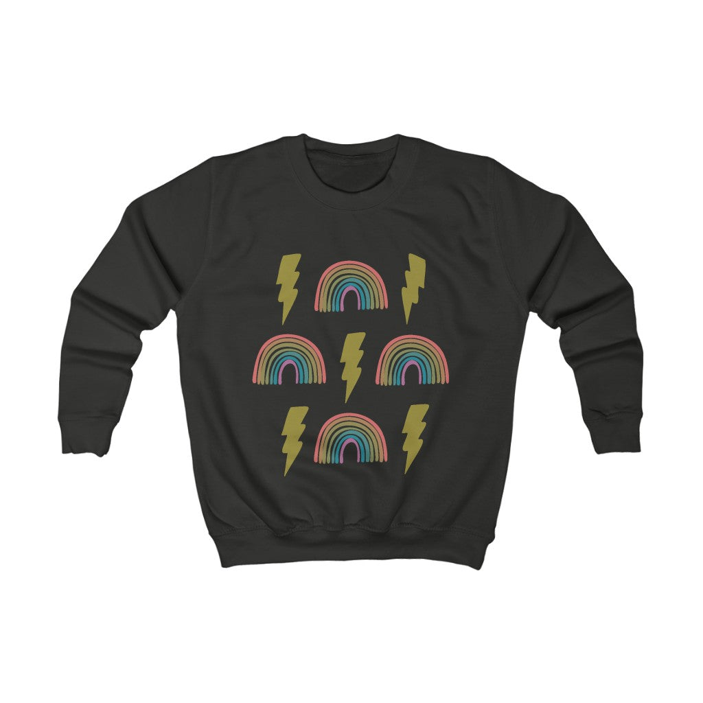 Rainbolts -  Kids Sweatshirt