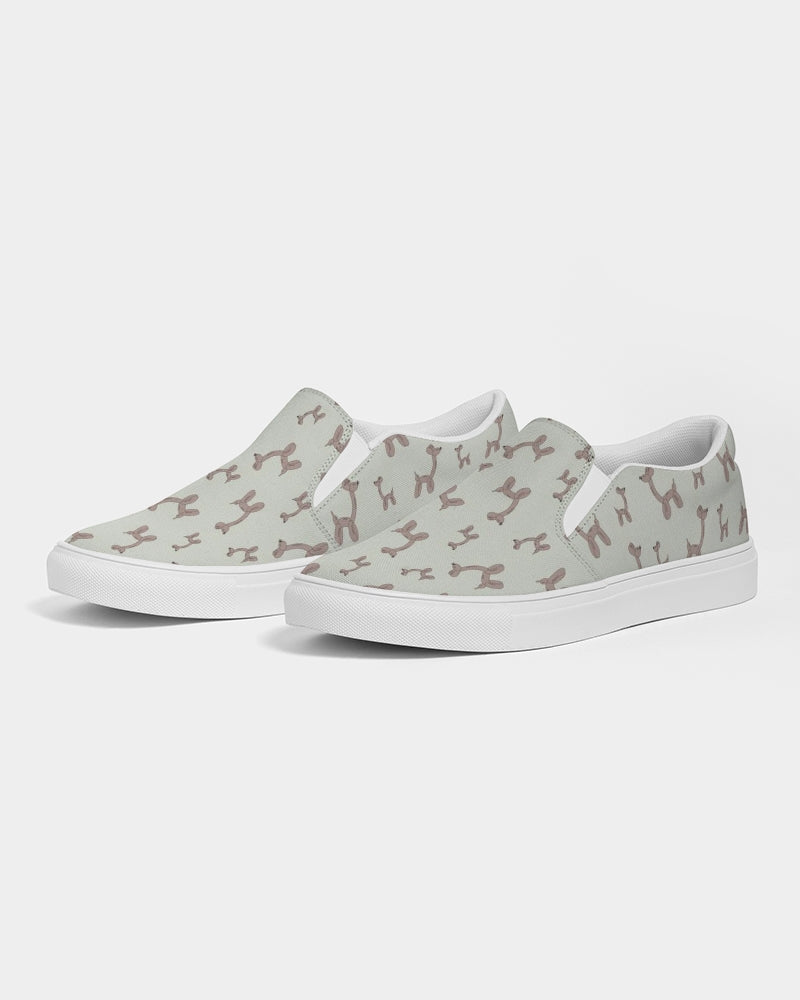 Balloon Giraffes Men's Slip-On Canvas Shoe