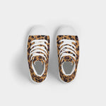 Cheetah Kids Hightop Canvas Shoe