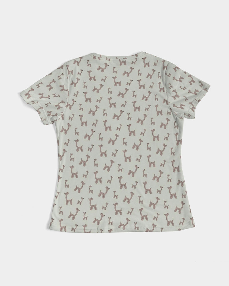 Balloon Giraffes Women's Tee