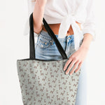 Balloon Giraffes Canvas Zip Tote