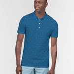 Alphablue Men's Slim Fit Short Sleeve Polo