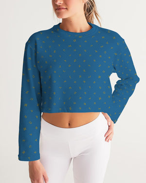 Alphablue Women's Cropped Crew