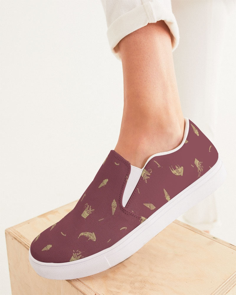 Fave Foods - Women's Slip-On Canvas Shoe