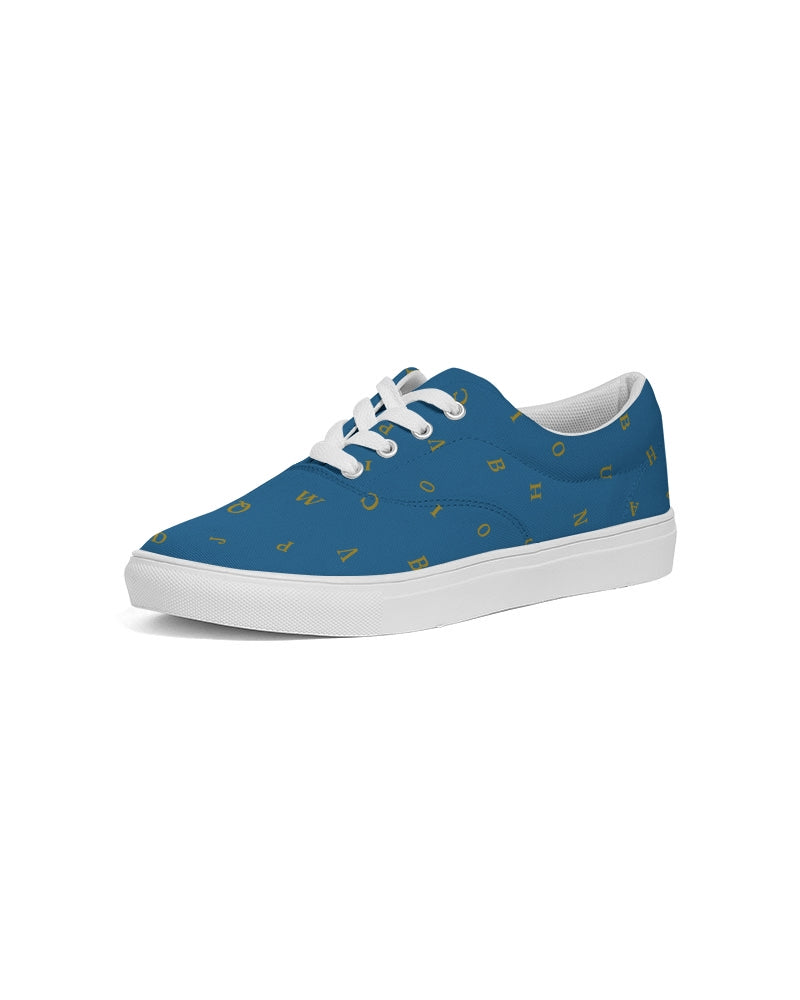 Alphablue Women's Lace Up Canvas Shoe