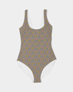 Rainbolts - Women's One-Piece Swimsuit