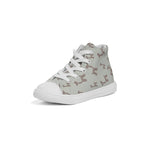 Balloon Giraffes Kids Hightop Canvas Shoe