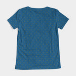 Alphablue Women's V-Neck Tee