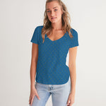 Alphablue Women's V-Neck Tee