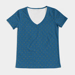 Alphablue Women's V-Neck Tee