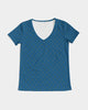 Alphablue Women's V-Neck Tee