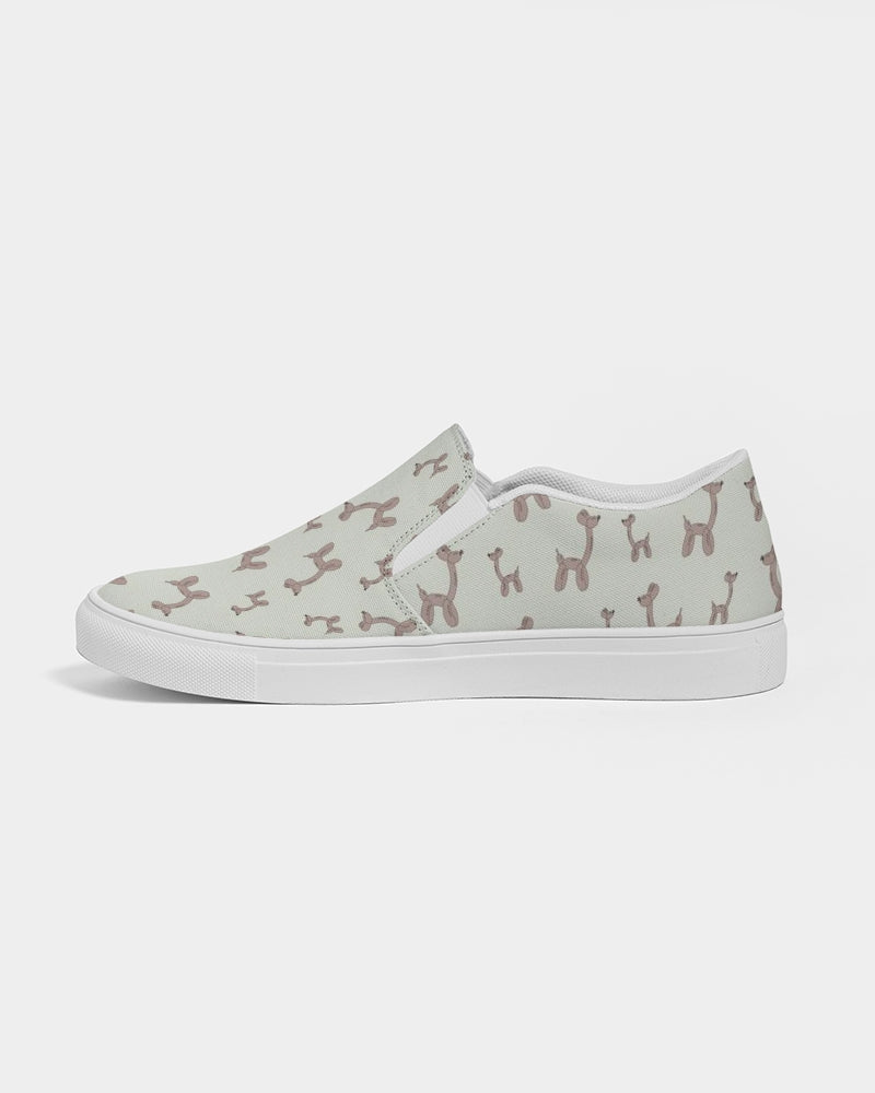 Balloon Giraffes Men's Slip-On Canvas Shoe